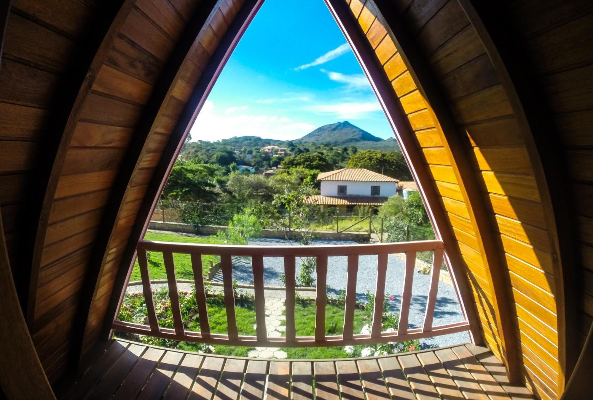 Pousada E Hostel Pe No Mato Вали-ду-Капан Экстерьер фото